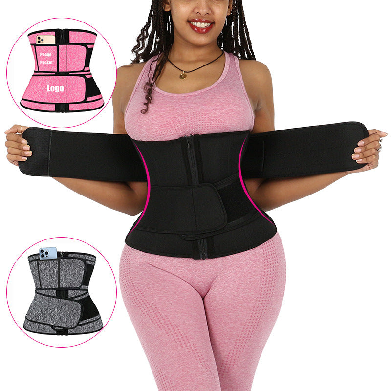 Waist Trainer Cincher Abdominal Slimming Shaping Belt For Exercise