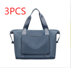 Foldable Large Capacity Women Gym Bags Shoulder Bag Training Travel Handle