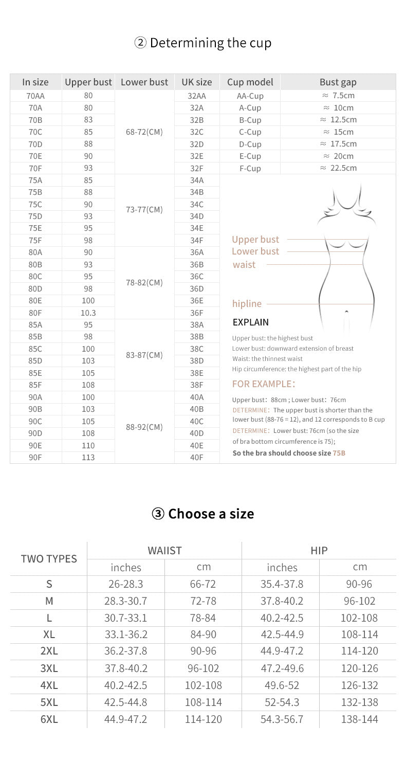 Plus Size Waist & Hip Lift One-piece Shapewear