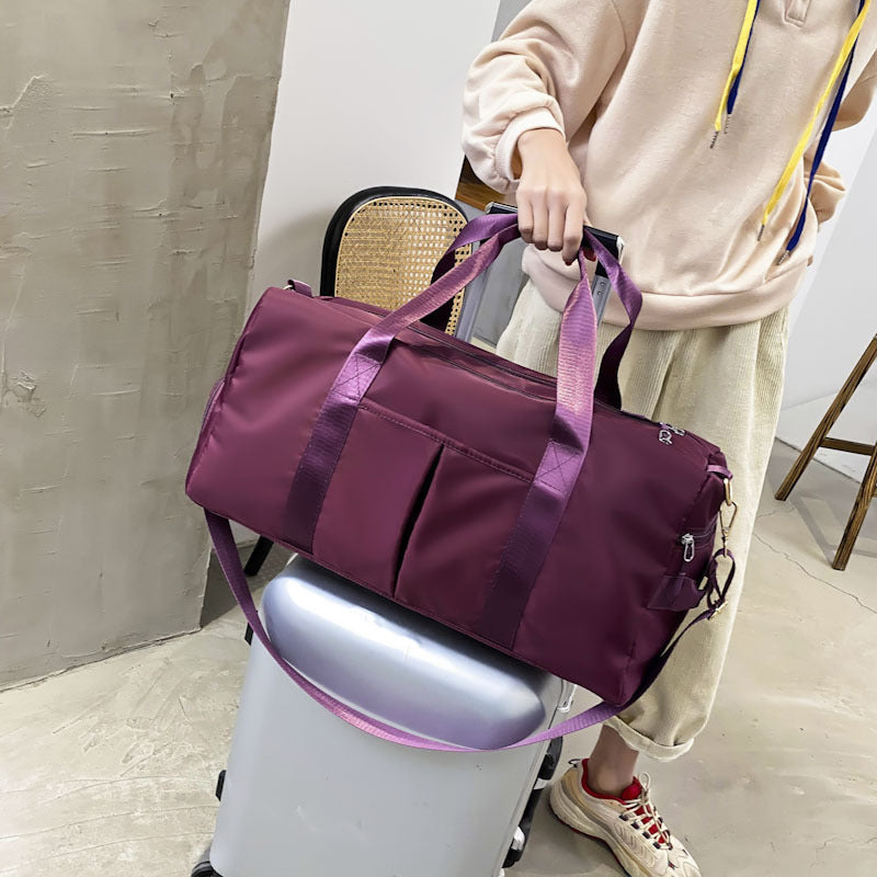 Travel Bag Women's Portable Large Capacity Sports Gym