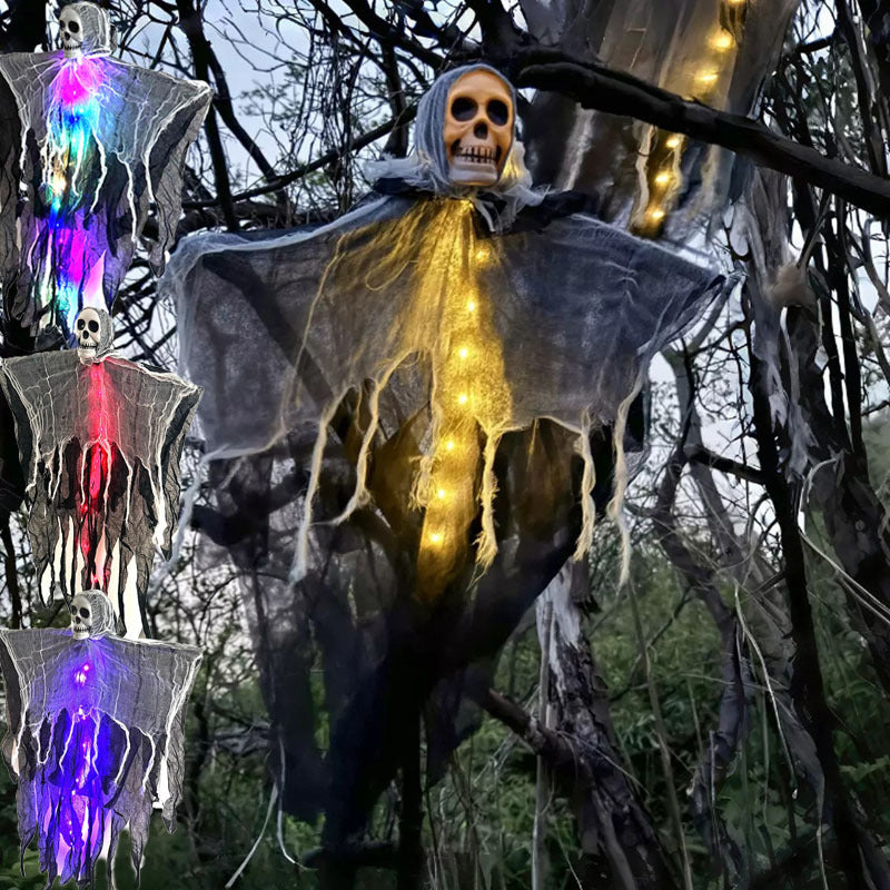 Halloween Decorations Horror Hanging Ghost Skull Skeleton Prop Perfect For Home