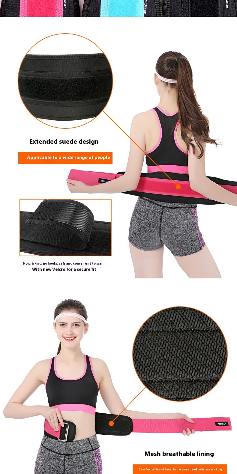 Squat Belt Weight Lifting Bodybuilding Fitness Training Sports Protection