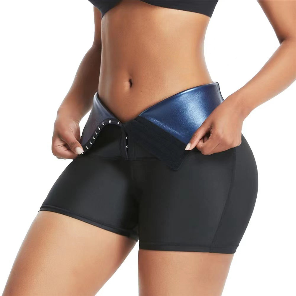 Thermo Sweat Leggings with Waist Trainer