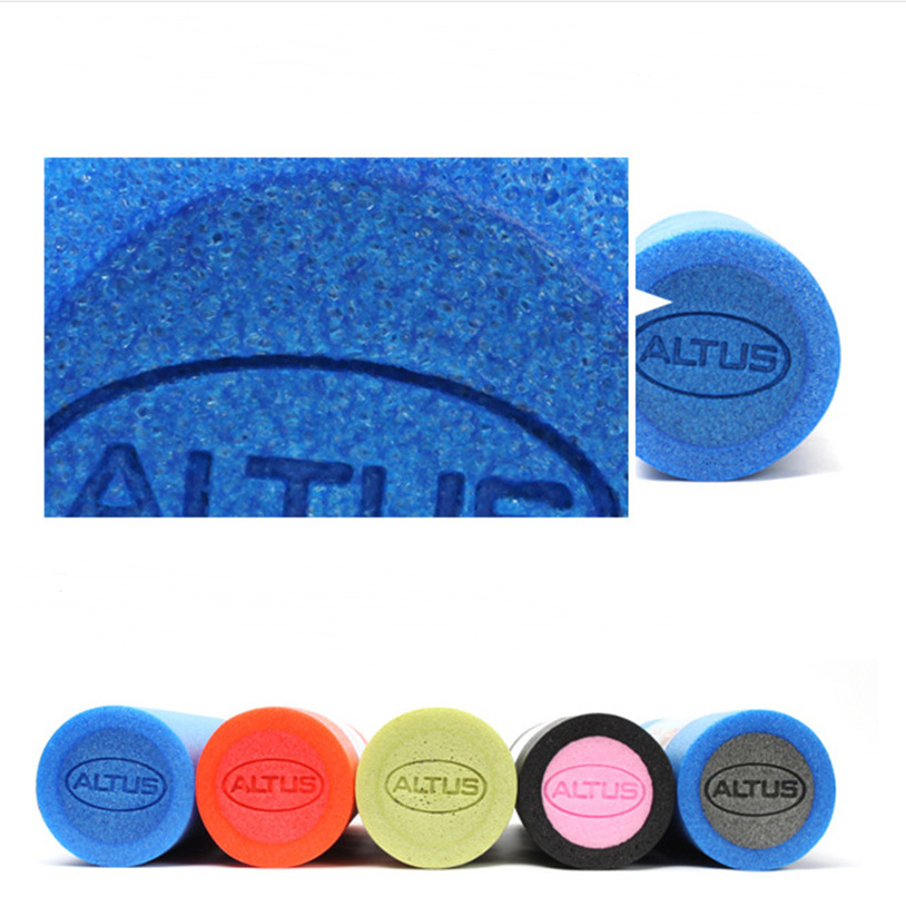 Yoga Column Foam Shaft Solid Muscle Relaxation Roller Fascia Pilates Balance