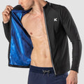 Men's Full-Zip Sauna Jacket