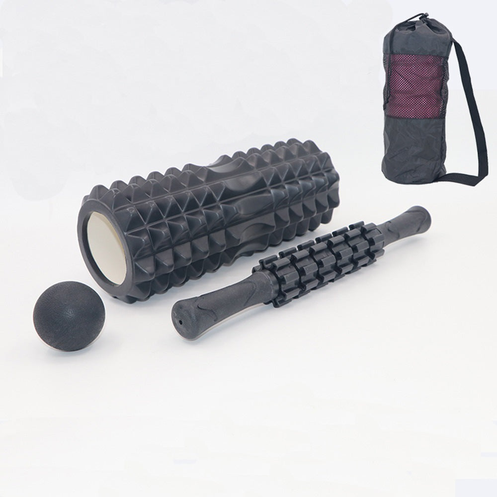Fitness Foam Roller Massage Shaft Gear Bar Stick