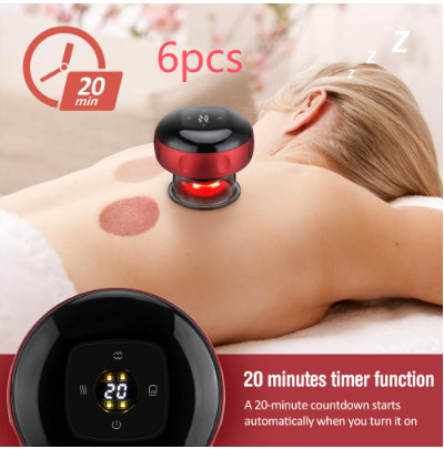 Electric Vacuum Cupping Massage Body Cups Anti-cellulite Therapy Massager For