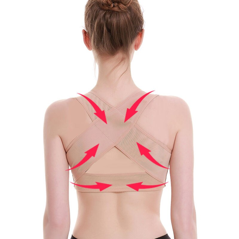 Posture Corrector Belt Back Shoulder Support Brace Band Women Chest Body Shaper