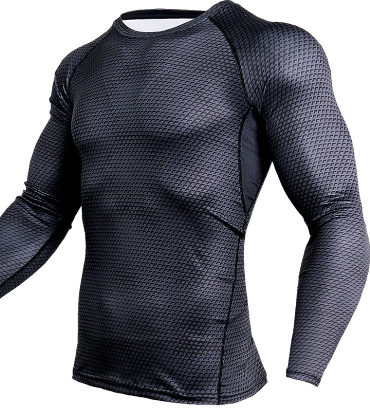 Men Gym Running Shirt Quick Dry Breathable Fitness Sport