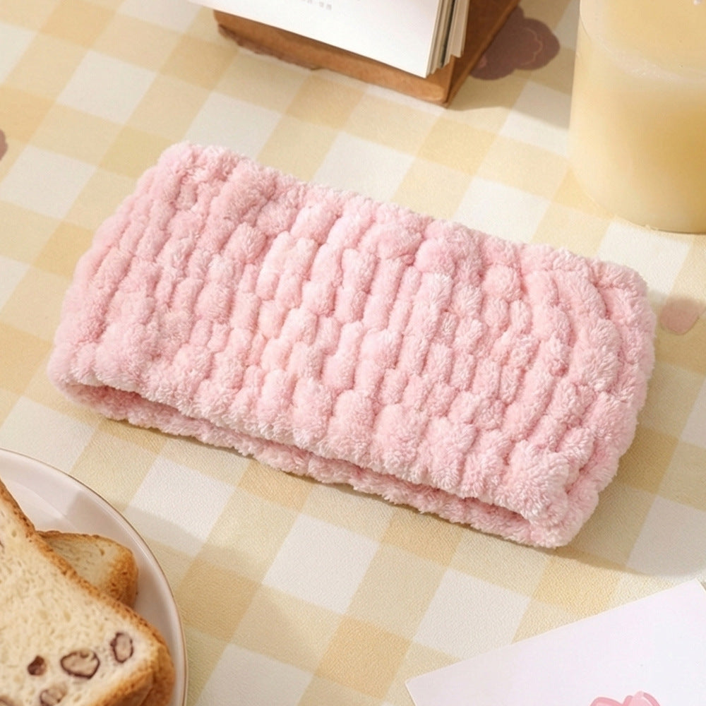 Coral Fleece Non-slip Stretchy Sports Headband