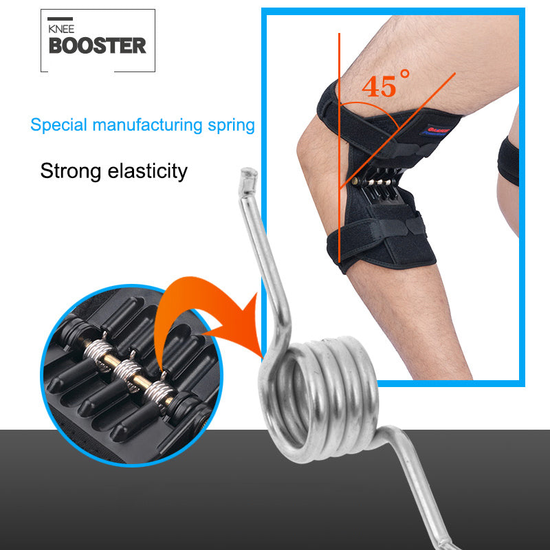 High Quality Knee Brace Patella Booster Spring Support For Mountaineering Squat