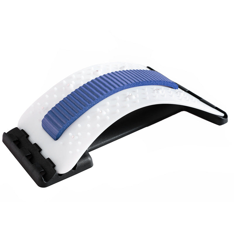 Back Stretcher Adjustable Cracker Massage Waist Neck Fitness Lumbar Cervical