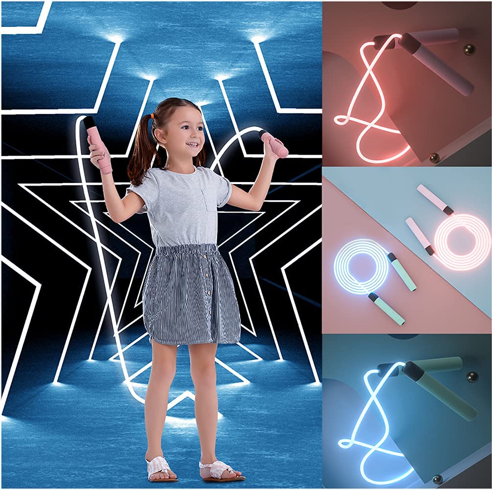 Luminous Rope Tangle-free Rapid Speed Jumping Crossfit Professional Men Women