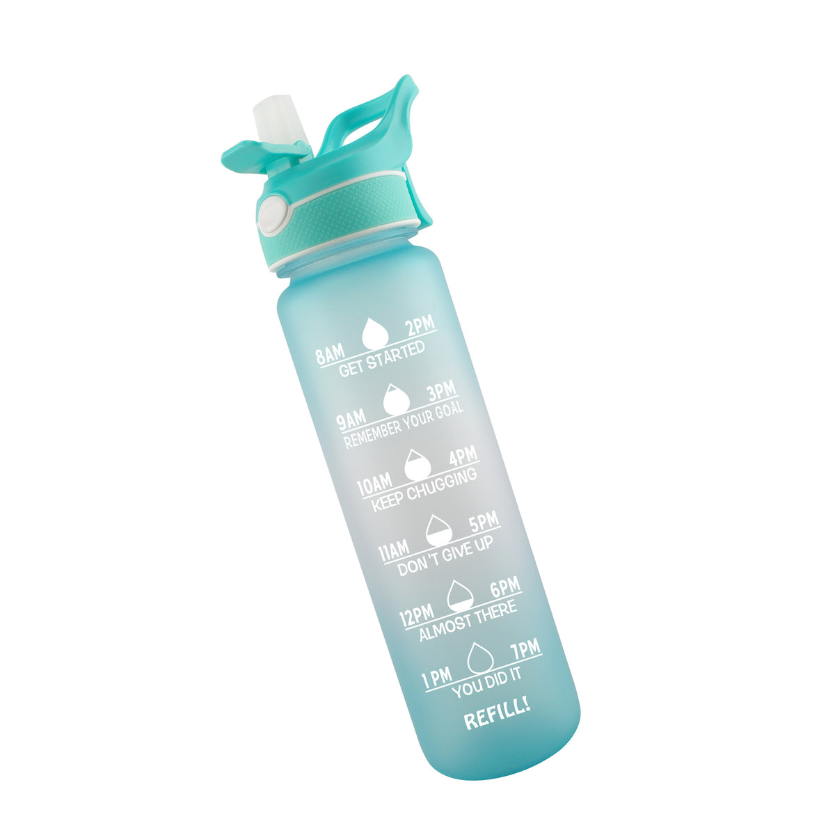 Water Bottle Scrub Bounce Cover Straw Space Cup Sports