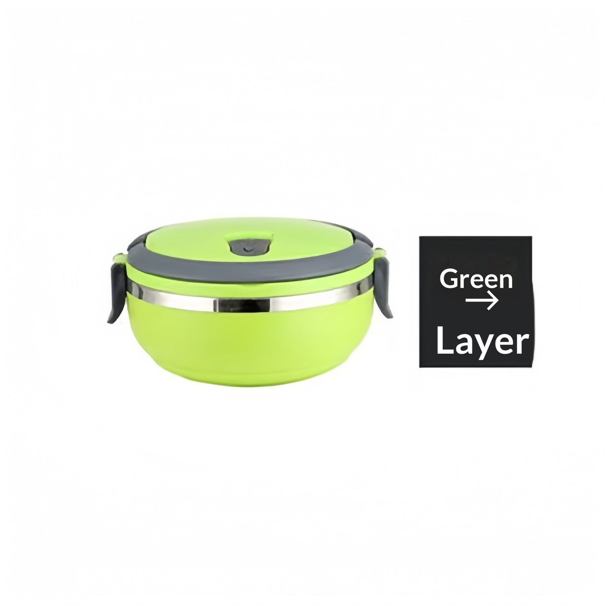Stainless Steel Round Lunch Box - Single Or Multi-layer Bento Container With