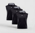 3-Pack Hooded Sauna Vest Black