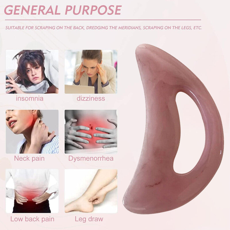 Large Body Sculpting Drainage Lymphatic-massager Scraping Gua Sha Home Massage W
