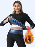 Sauna Sweat Suit Shapewear Top Trainer Workout Body Shaper Sweatsuit Long