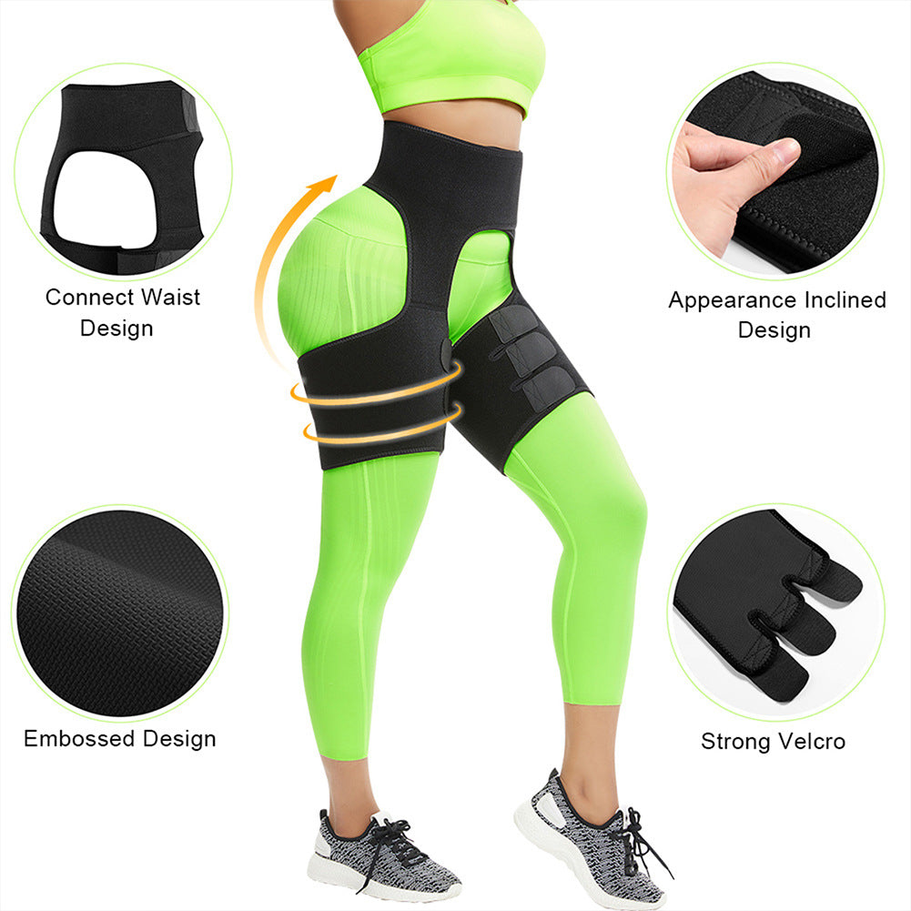 Sweat Sculpting Beautiful Legs Slimming Support Waist Belt Slimmer