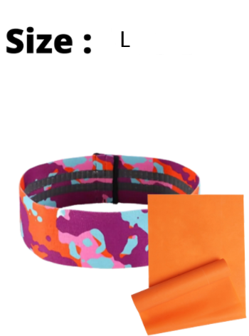 Anti-slip Yoga Camouflage Color Resistance Band