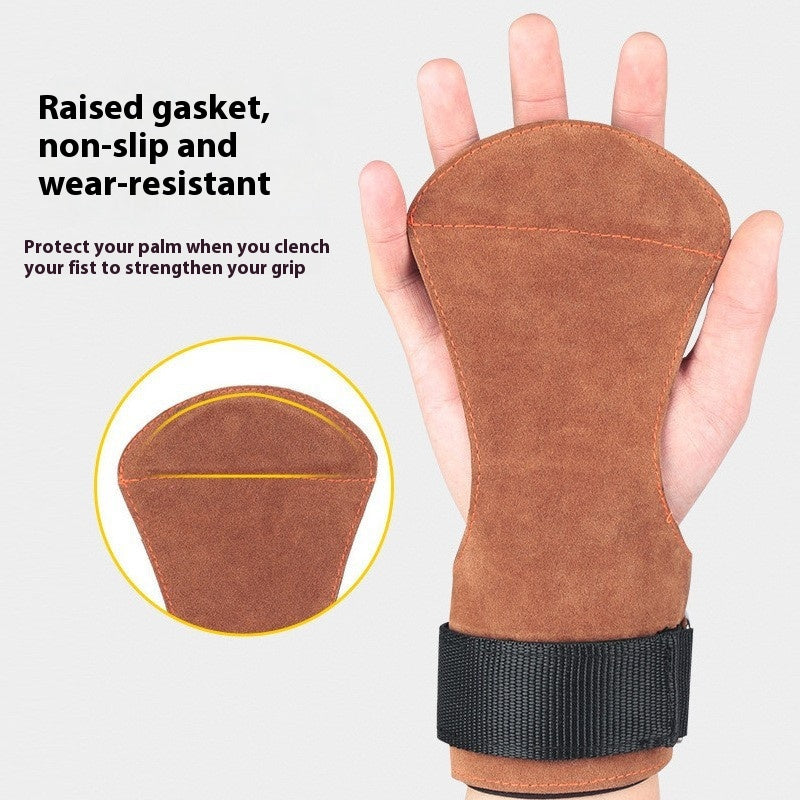 Sports Weightlifting Hand Protector Velcro Adjustable Gloves Non-slip