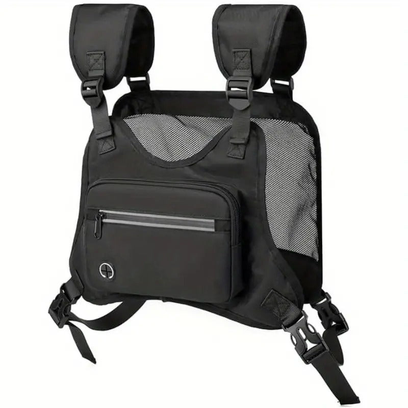 Outdoor Cycling, Sports, Fitness, Running Vest, Chest Bag, Adjustable