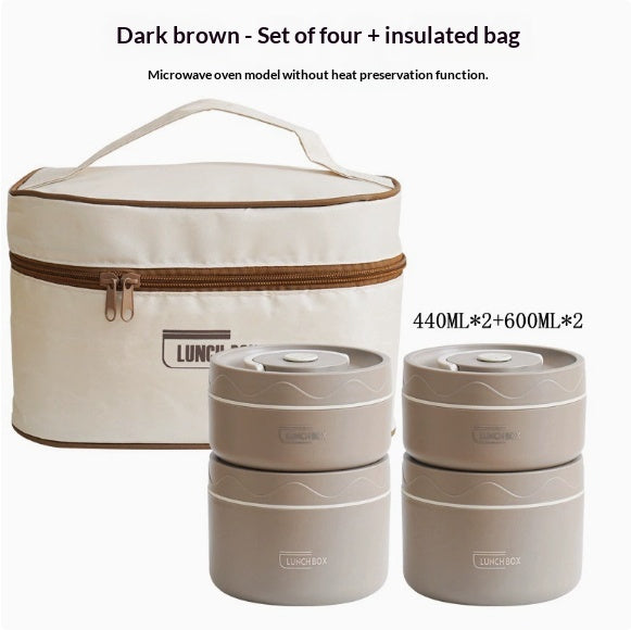 Portable Self-heating Japanese Thermal Insulation Lunch Box