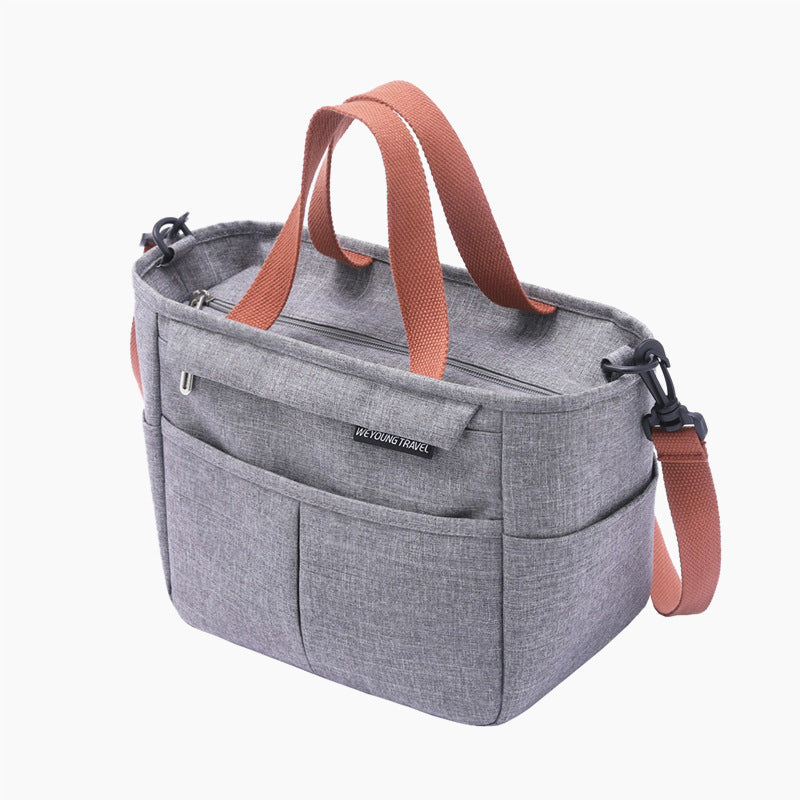 Portable Insulated Lunch Box Bag Shoulder Bags For Picnic Outdoor