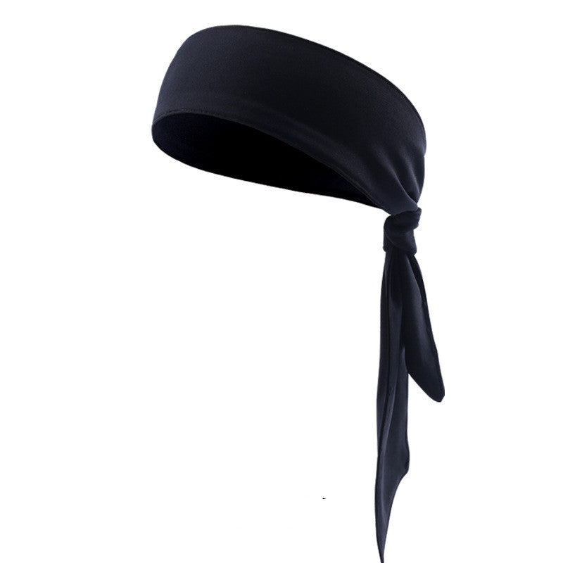 Tie Knotted Fitness Elastic Female Headband Sports Turban