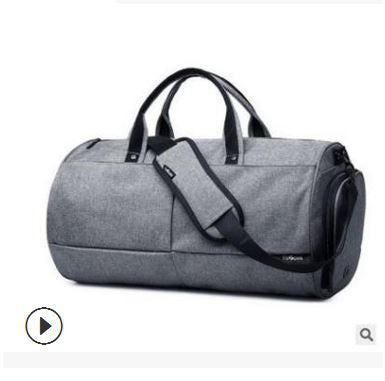 Men's Fashion Sports Gym Bag Waterproof Canvas Portable Travel Large Capacity