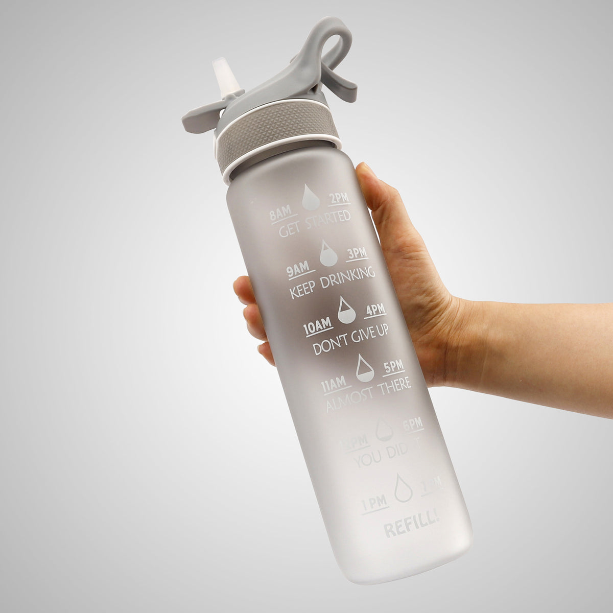 Water Bottle Scrub Bounce Cover Straw Space Cup Sports