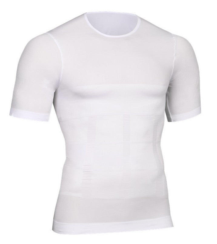 Men's Body Shaper Slimming T-shirt