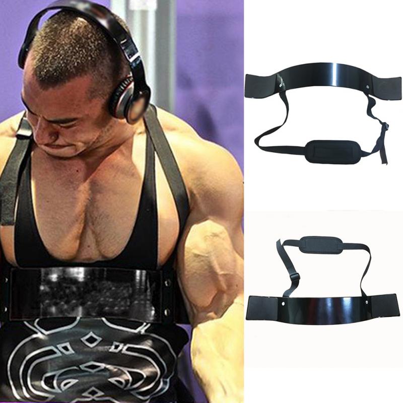 Aluminum Alloy Biceps Training Board Fixed Plate Arm Forearm Trainer Barbell