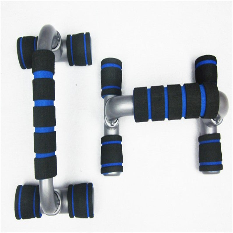 H-shaped Push-up Stand Sponge Hand Grip ABS Fitness Chest Training Bar Exercise