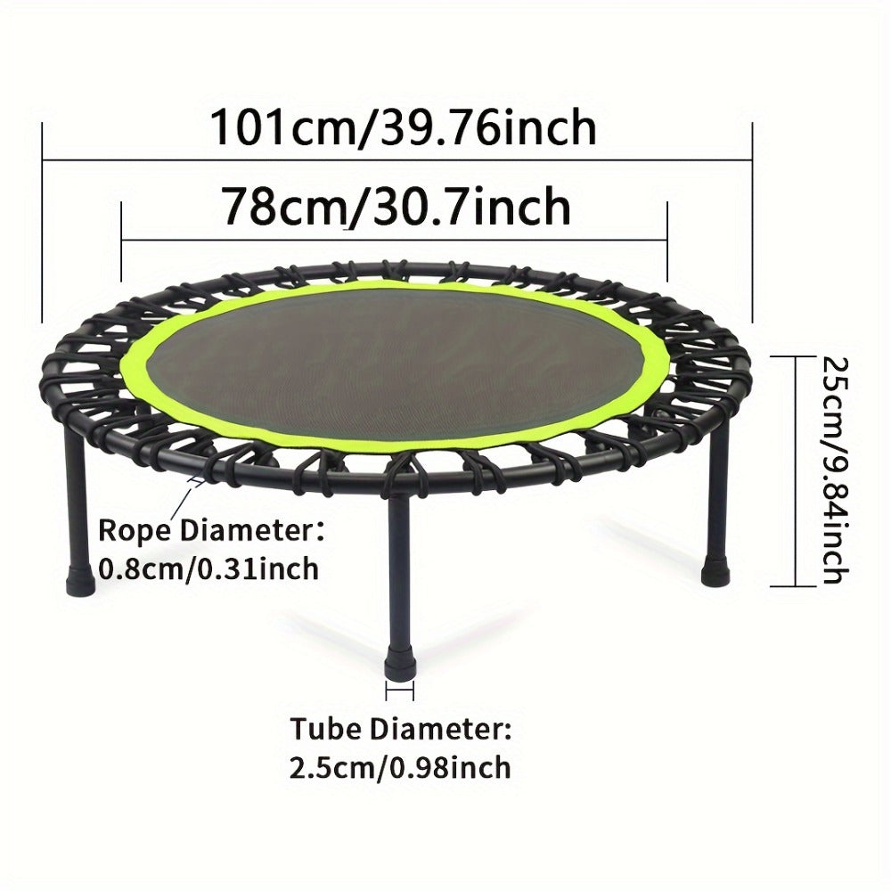 661 Lbs Fitness Trampoline Get In Shape At Home Or The Garden With Our 40 Inch