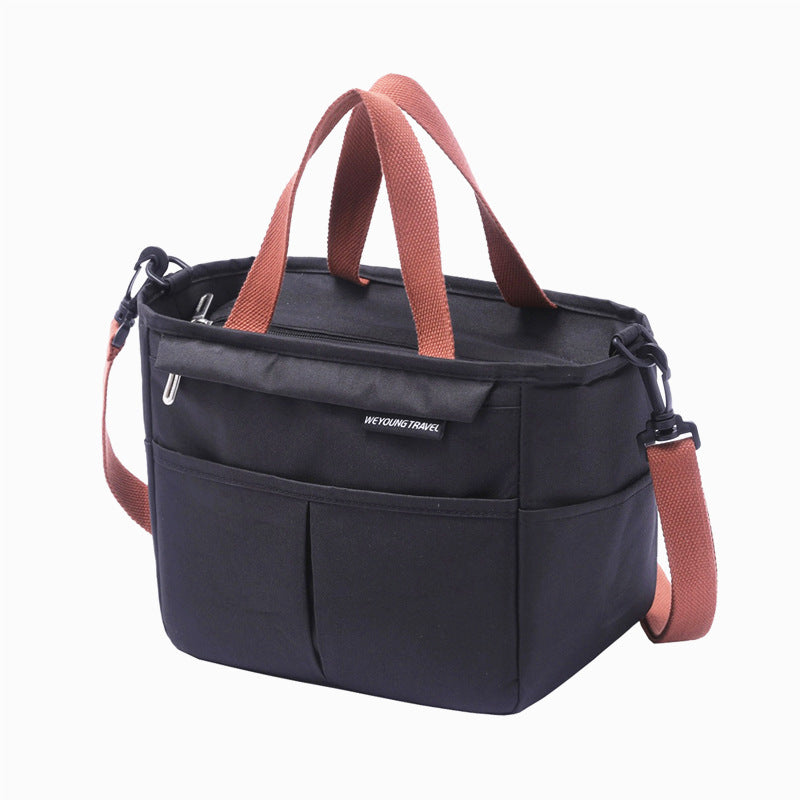 Portable Insulated Lunch Box Bag Shoulder Bags For Picnic Outdoor