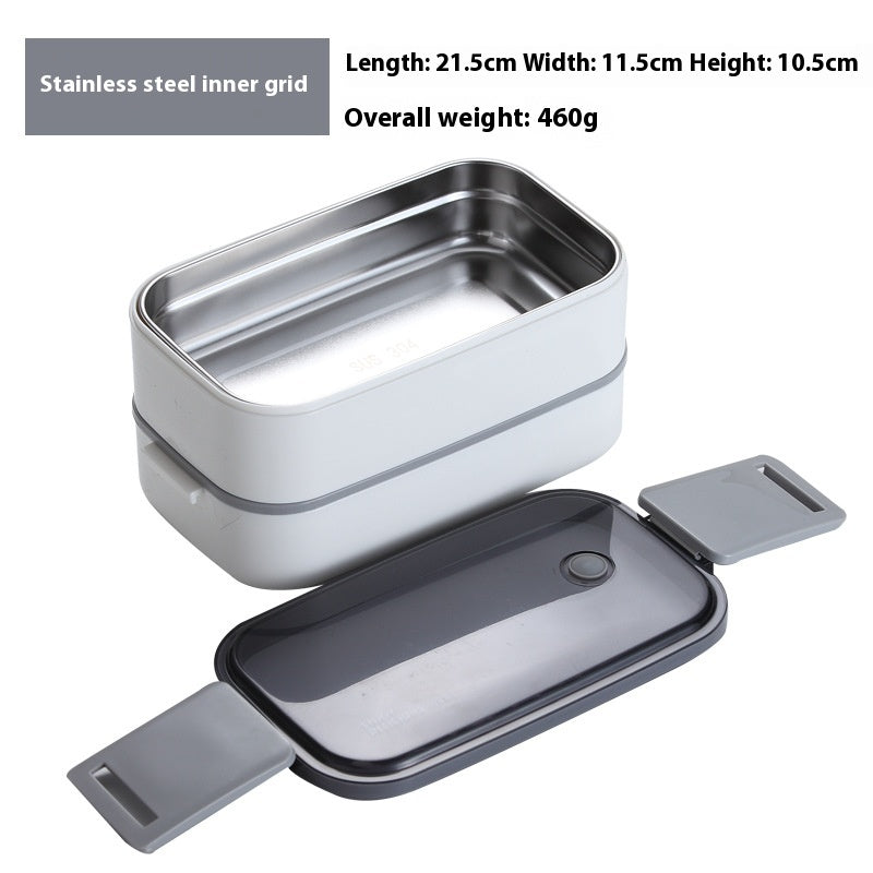 Stainless Steel Insulated Lunch Box Office Worker Separable Multi-layer