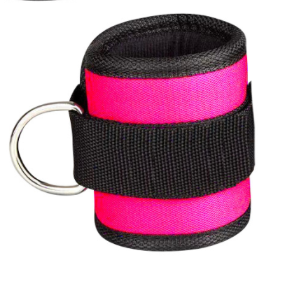 D-ring Ankle Strap Buckle Adjustable Weights Gym Leg Cuffs Power Weight Lifting