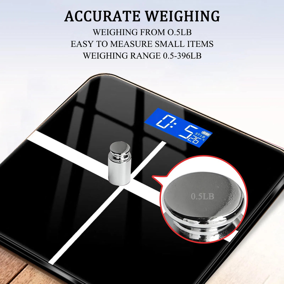 Weighing Scale Bathroom Scales Accurate Body Smart Electronic Health Balance
