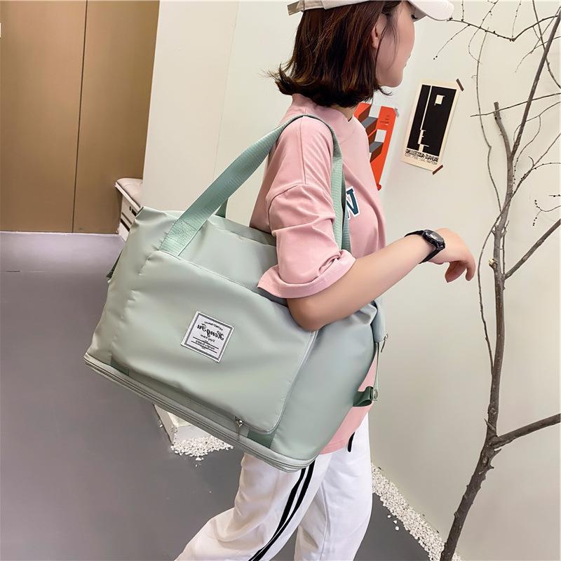Foldable Storage Travel Bag Waterproof Large Capacity Gym Fitness Weekender