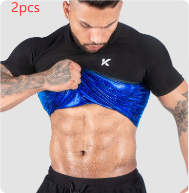 Men Sauna Shirt 2-pack Heather Gray