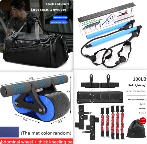 Double Wheel Abdominal Exerciser Women Men Automatic Rebound Ab Roller Waist