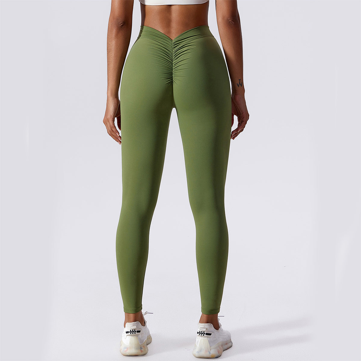 Slim Yoga Fitness Pants Breathable Quick-drying Leggings Peach Hip Lifting