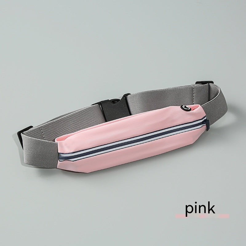 Men's And Women's Outdoor Sports Waist Bag Gym Waterproof Storage Invisible