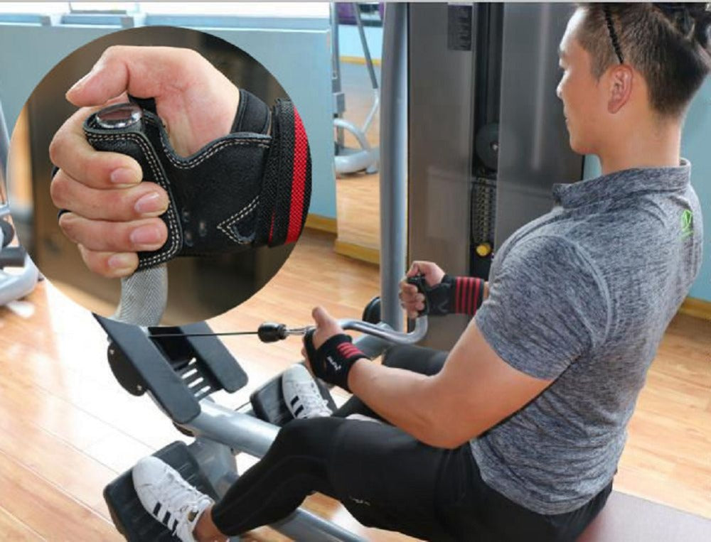 Wrist Booster Strap Non-slip Gym Gloves