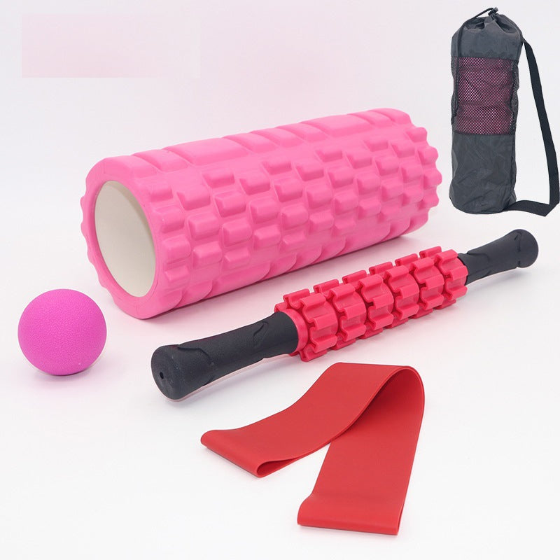 Fitness Foam Roller Massage Shaft Gear Bar Stick