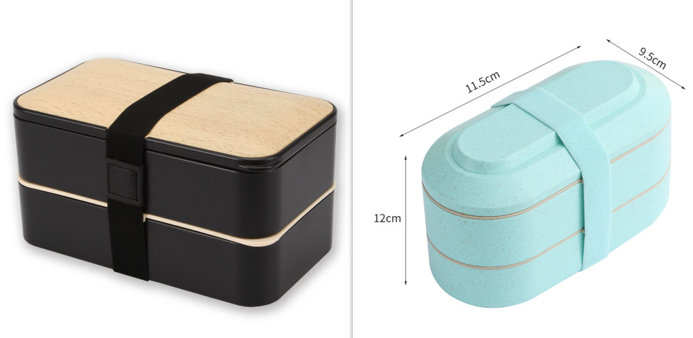 Double-layer Insulated Lunch Box Student