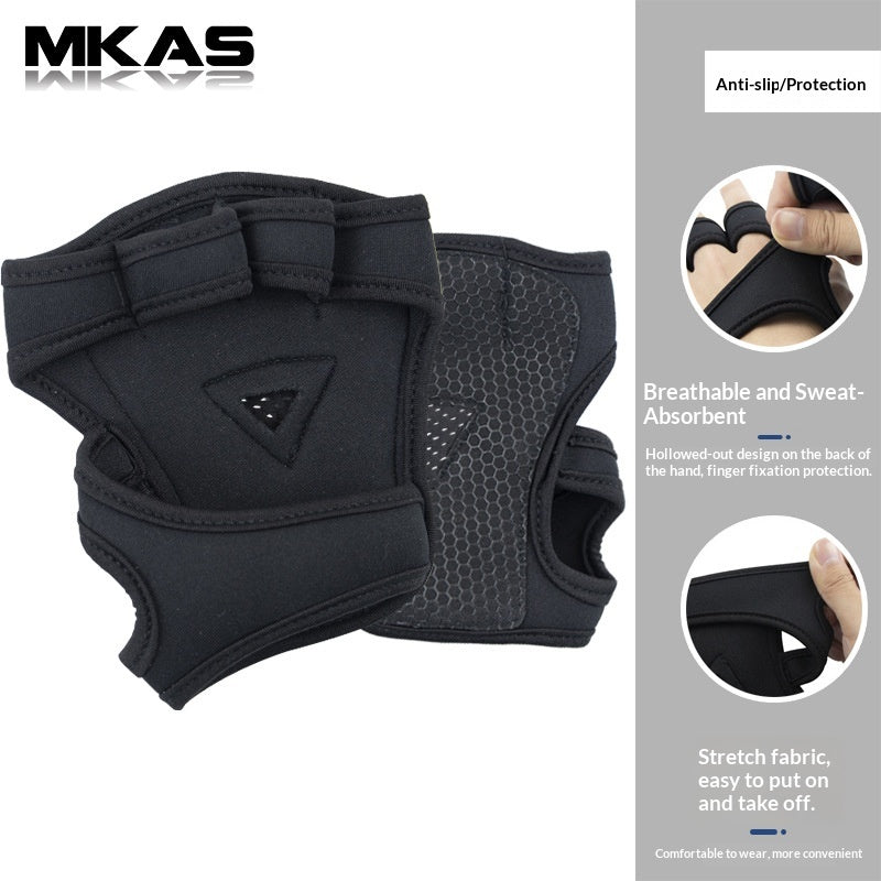 Fitness Weightlifting Gloves For Iron Training Non-slip Blister-resistant And