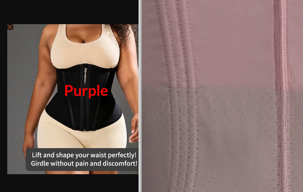 Shapewear Mesh Hourglass Waist Trainer Plus-size Sportswear
