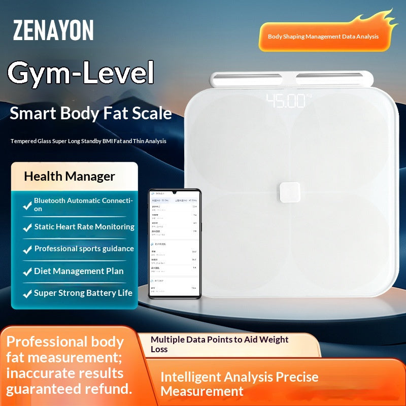 Eight Electrode Intelligent Body Scale